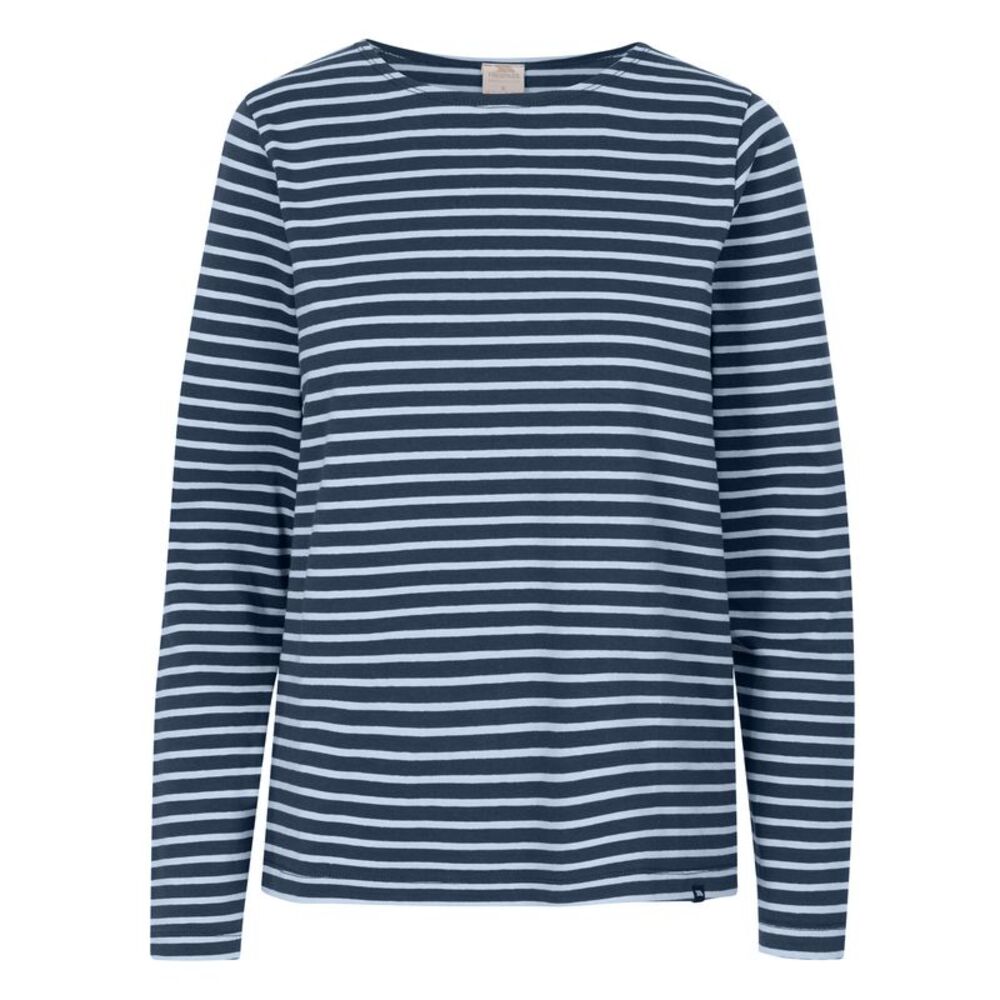 Trespass Womens/Ladies Karen Yarn Dyed Stripe Shirt / Navy